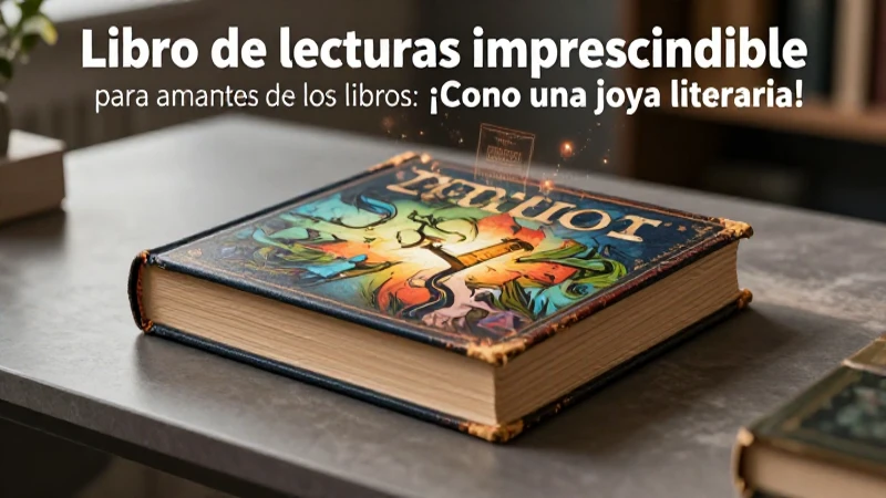 Libro de lecturas imprescindible para amantes de los libros: ¡Conoce una joya literaria! 4 Libro esencial con impacto literario