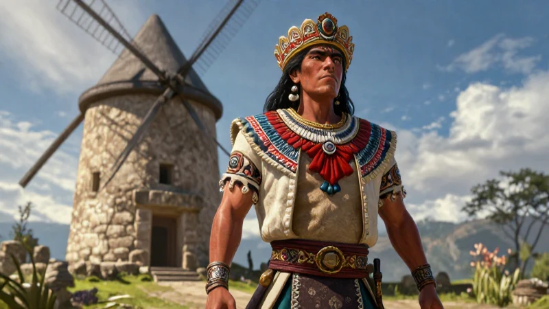 El Molino de Sal: Descubre la Leyenda Completa Aquí 4 Pintura digital mística de leyenda mexicana