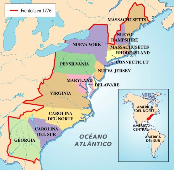 el nacimiento de una nacion conoce las claves de las 13 colonias