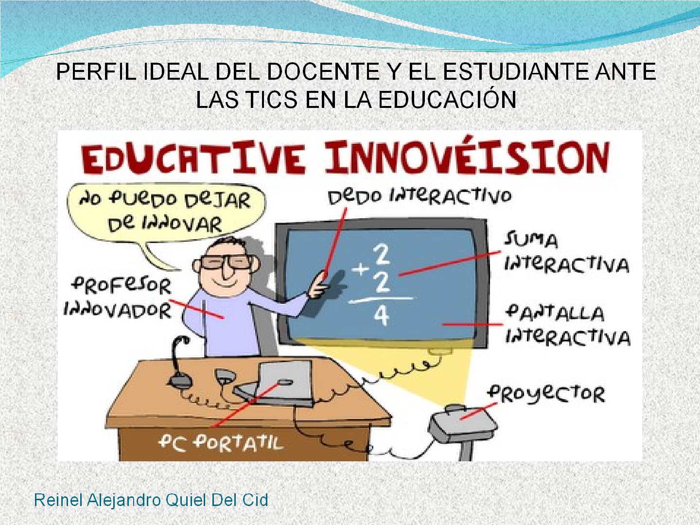 El perfil ideal del docente para integrar tecnología en el aula 6 el perfil ideal del docente para integrar tecnologia en el aula