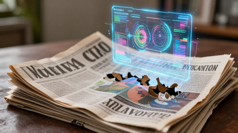 Periódicos mexicanos se transforman en pantalla holográfica futurista