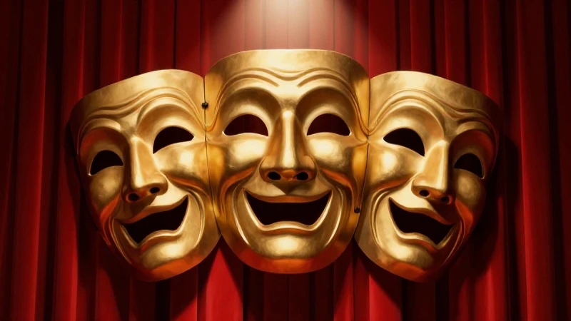 Máscaras teatrales dramáticas, ultra realismo profesional