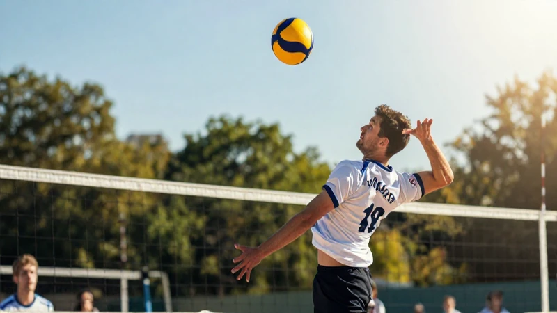 El Voleo: Definición y Concepto Esencial en Deportes 3 Jugador de voleibol en salto con voleo perfecto