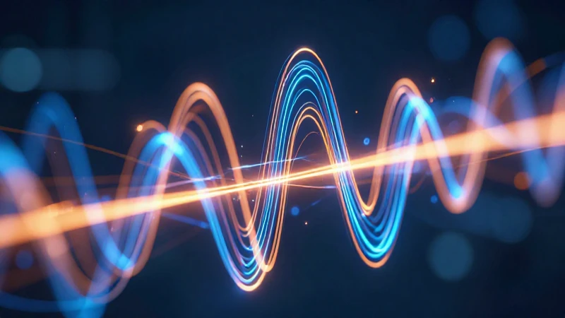 Energía electromagnética geométrica vibrante y profesional