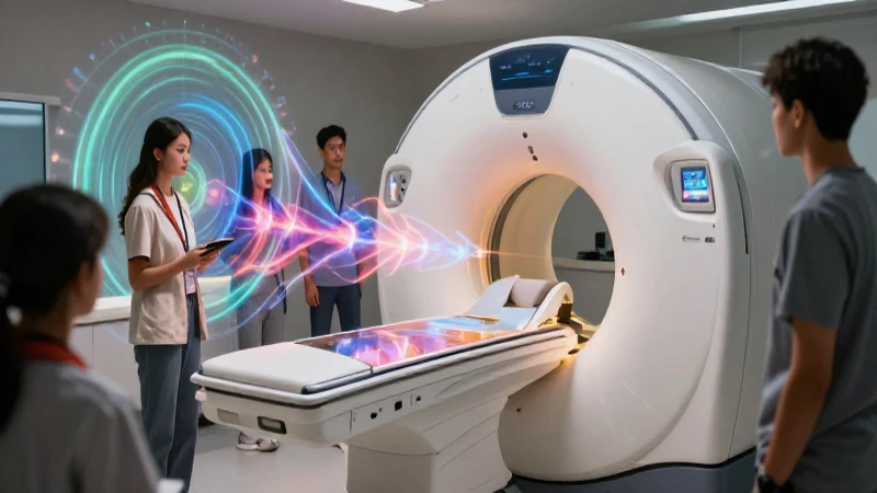 Estudiante investiga tecnología médica avanzada