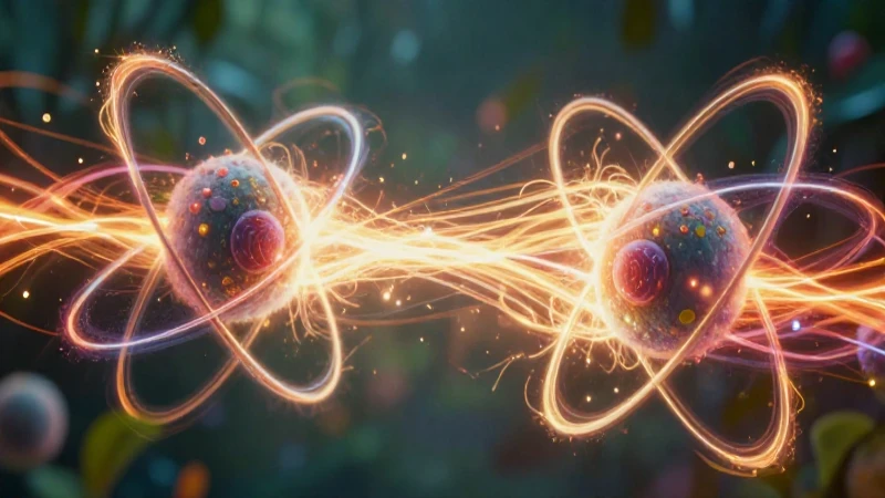 Atómico dinámico y vibrante arte ilustrado