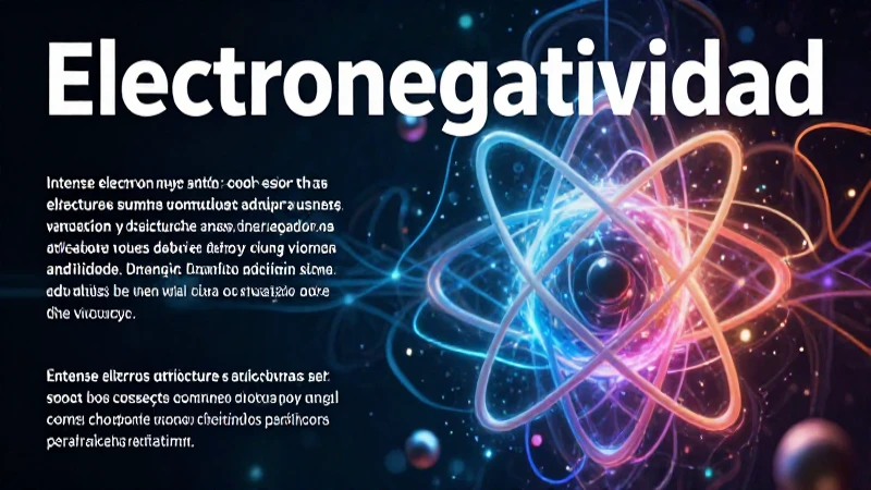 Recursos y lecturas sobre electronegatividad