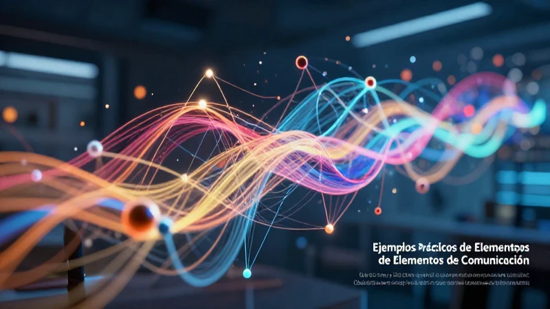 Nodos abstractos representan elementos de comunicación