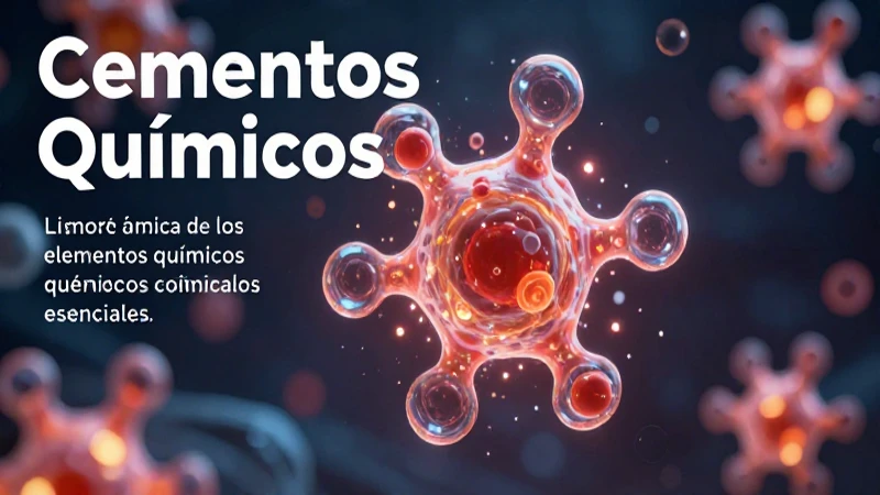 Elementos químicos esenciales: propiedades y usos