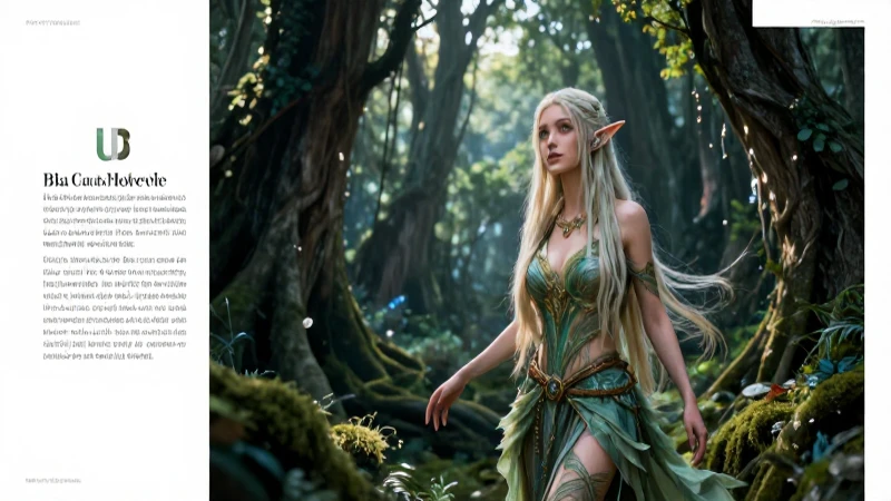 Elfo: Definición, Origen y Características de los Elfos 4 El elfo femenino etéreo en un bosque místico