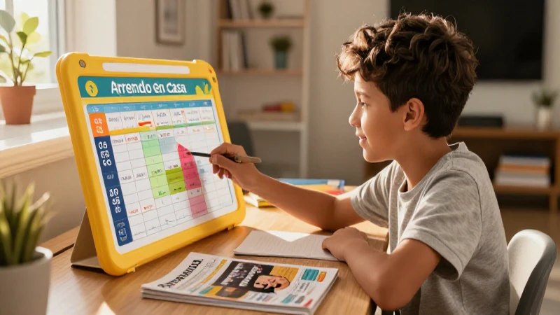 Medir el progreso educativo desde el hogar