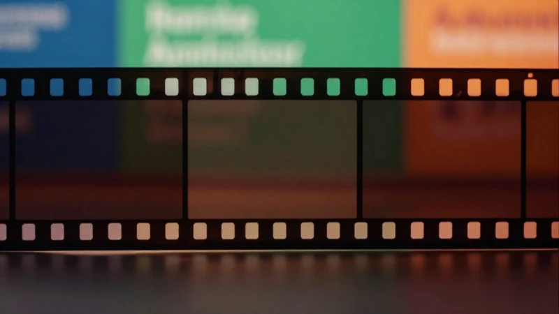 Diseño académico minimalista con estética cinematográfica