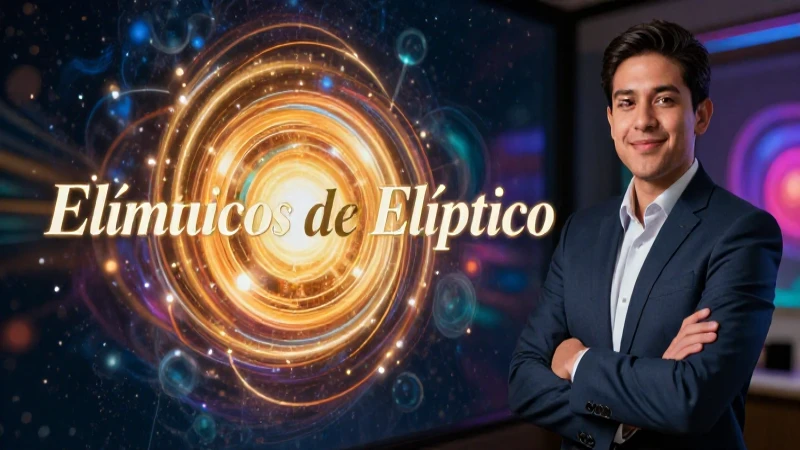 Elípticos: Definición y Concepto Esencial Explicado 8 Profesor mexicano explica geometría elíptica con estética premium