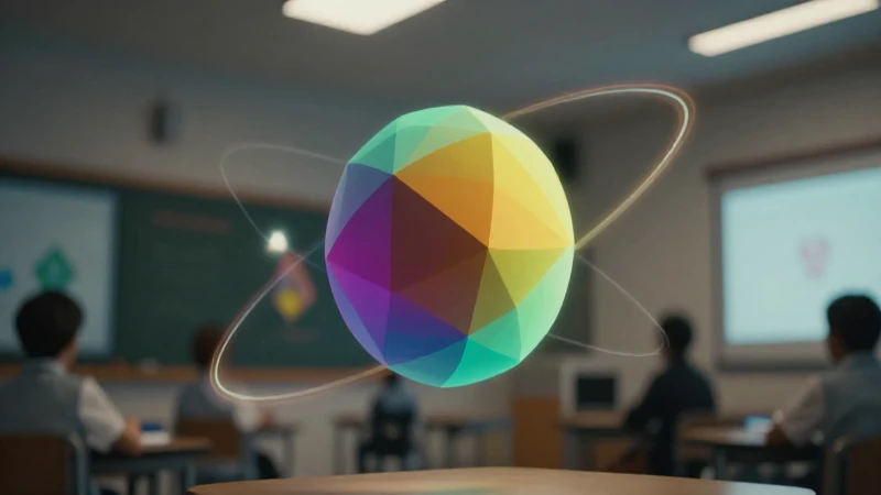 Elípticos: Definición y Concepto Esencial Explicado 3 Órbita geométrica vibrante y dinámica en un entorno educativo