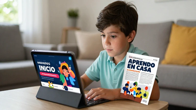 Inicio: Aprendo en casa con Mineduc y educación en línea 8 Educación en línea: retos y oportunidades