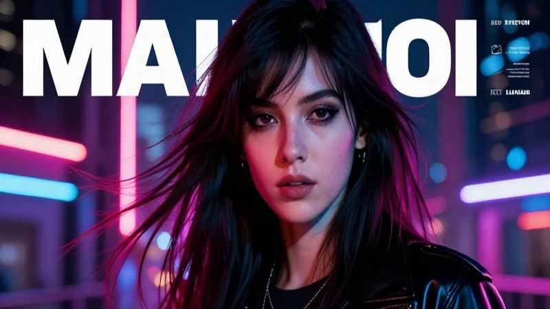 Emo: Concepto, historia y características del fenómeno 10 Joven elegante en neón con estética emo