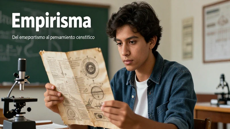 Empirismo: Concepto, características y representantes clave 6 Empirismo: clave del pensamiento científico