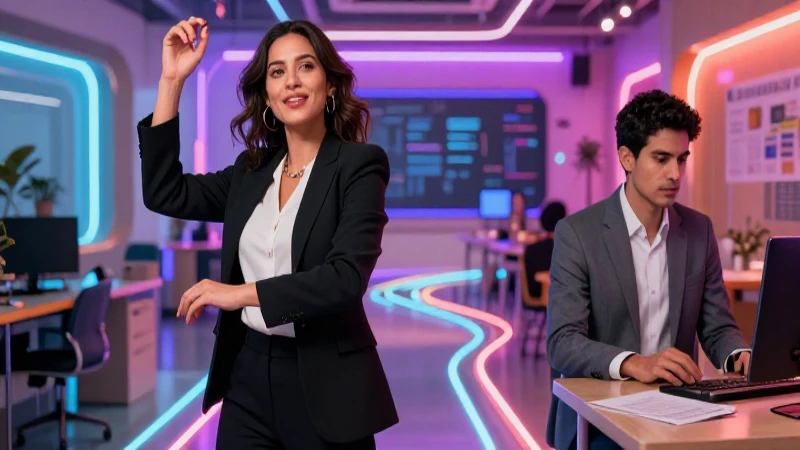 Mujeres y hombres profesionales en estudio mexicano dinámico