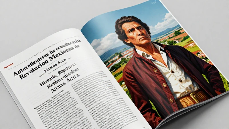 Ilustración dinámica del Plan de Ayala en México