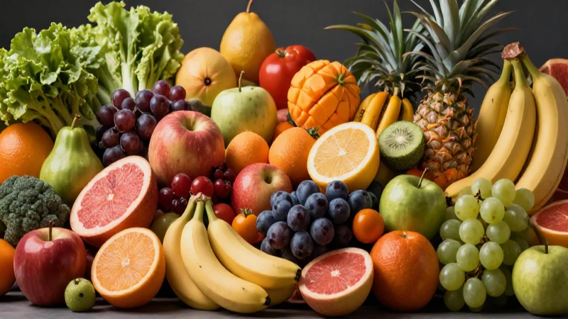 Qué es El Plato del Buen Comer para alimentarse bien 4 Comida fresca vibrante con fotografía profesional