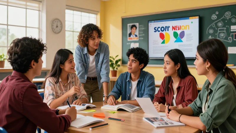 Estudiantes mexicanos aprenden de forma colaborativa