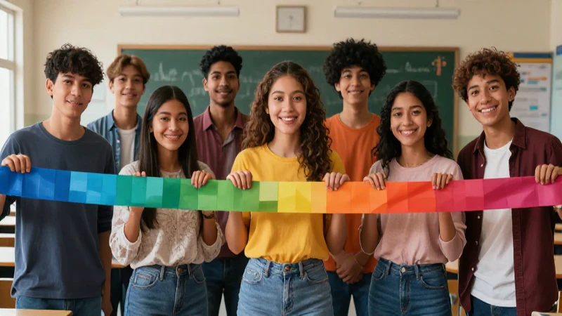 Rompiendo estereotipos de género: avances en educación 3 Estudiantes diversos rompen barreras en clase