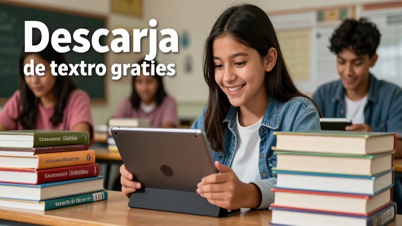 Descarga gratis libros de texto esenciales para estudiar