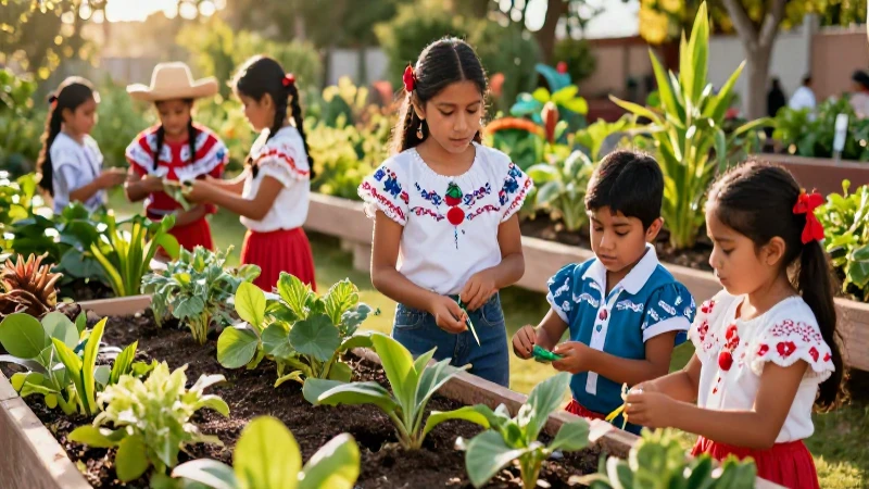 Educa para la sustentabilidad y construye un futuro sostenible 3 Estudiantes mexicanos aprenden con naturaleza