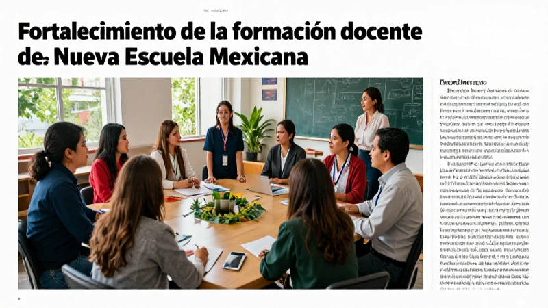 Maestros mexicanos fortalecen la Nueva Escuela