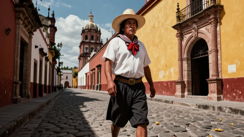 La Encomienda en la Nueva España: Origen, Funcionamiento y Legado 6 México colonial vibrante e histórico, estilo ilustración