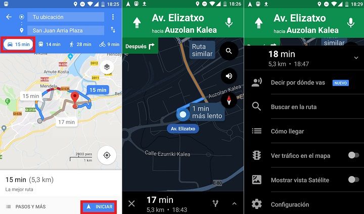 encuentra la mejor ruta para llegar a casa de forma rapida y segura