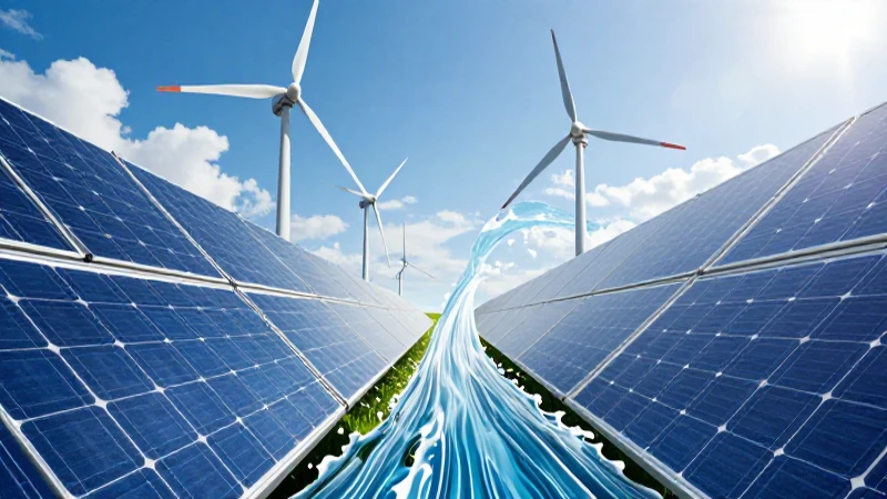 Ilustración de fuentes de energía eléctrica