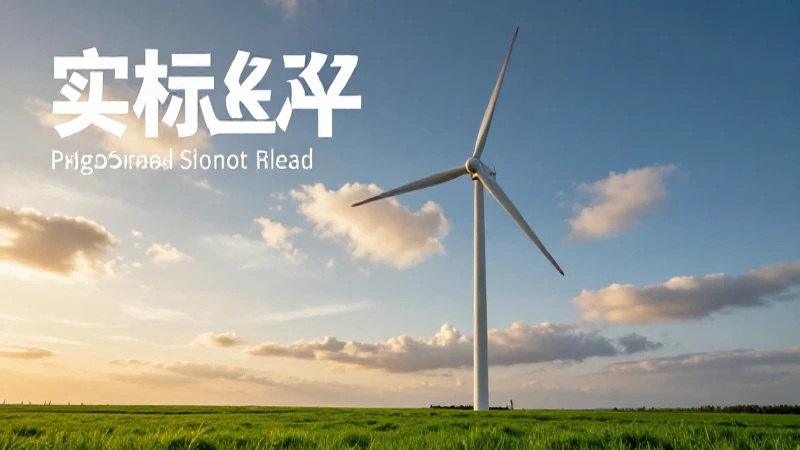 Turbina moderna en paisaje vibrante de hora dorada