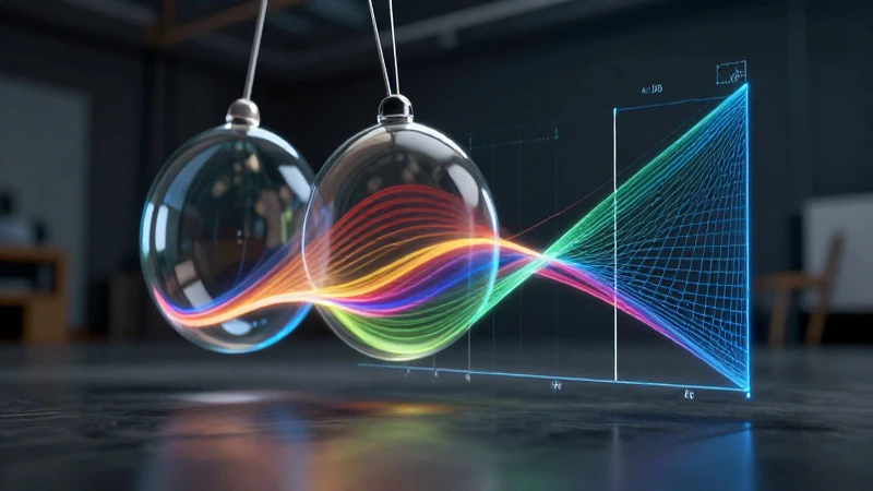 Péndulo energético, diseño moderno y dinámico