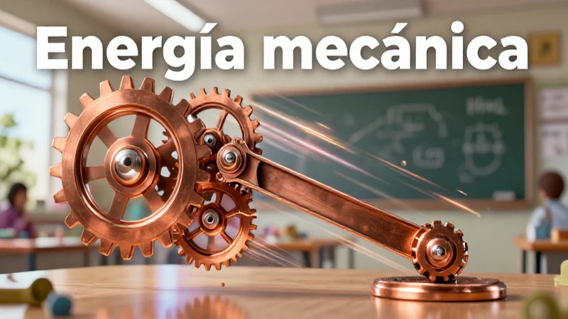 La energía mecánica impulsa nuestra vida diaria