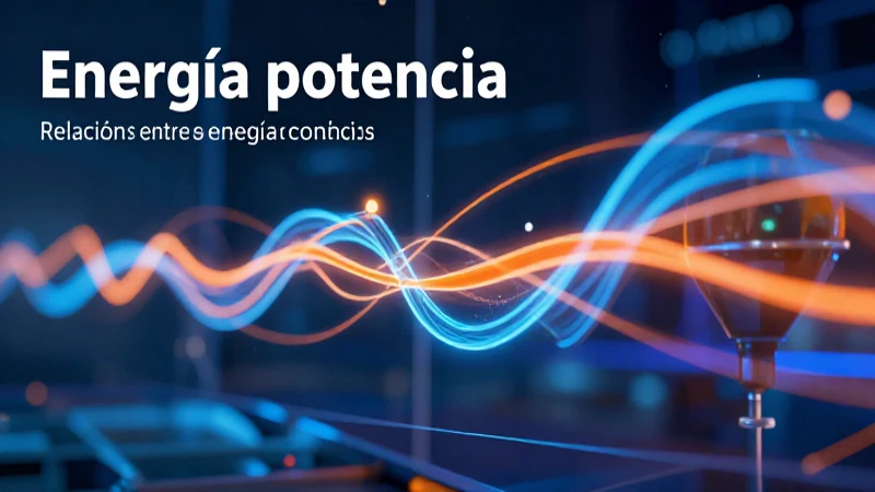 Energía potencial y cinética: flujo dinámico