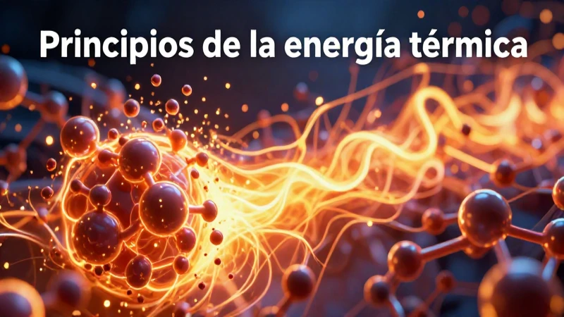 Representación de la energía térmica