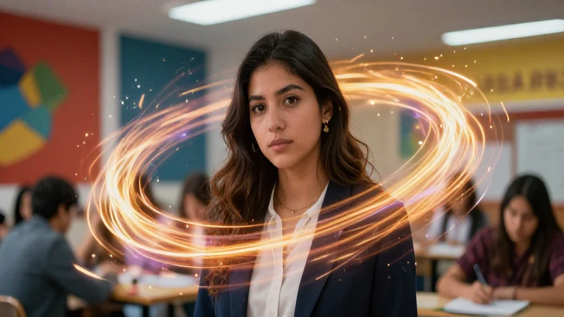 Aprende los mejores sinónimos para darle énfasis a tus textos 3 Joven académico en ambiente mexicano vibrante