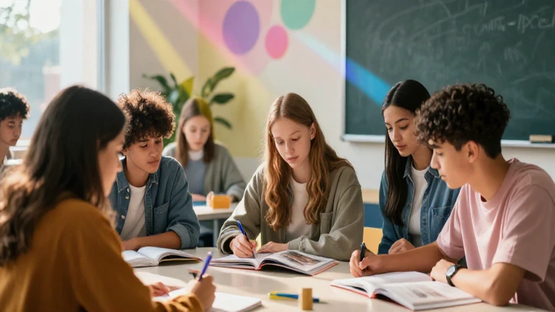 Qué es el enfoque en la acción y su concepto clave 3 Aprendizaje colaborativo vibrante en aula moderna