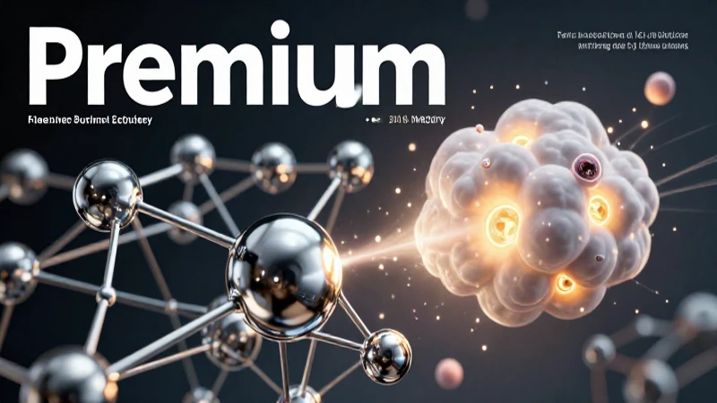 Portada científica ultra realista de ilustración metálica