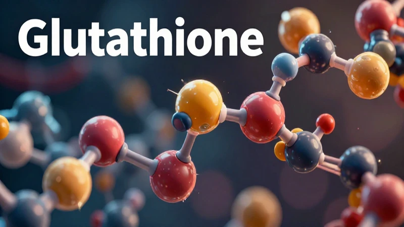 Enlace peptídico: 10 Ejemplos Esenciales que Debes Conocer 8 Estructura molecular de glutatión, poderosa antioxidante detallada