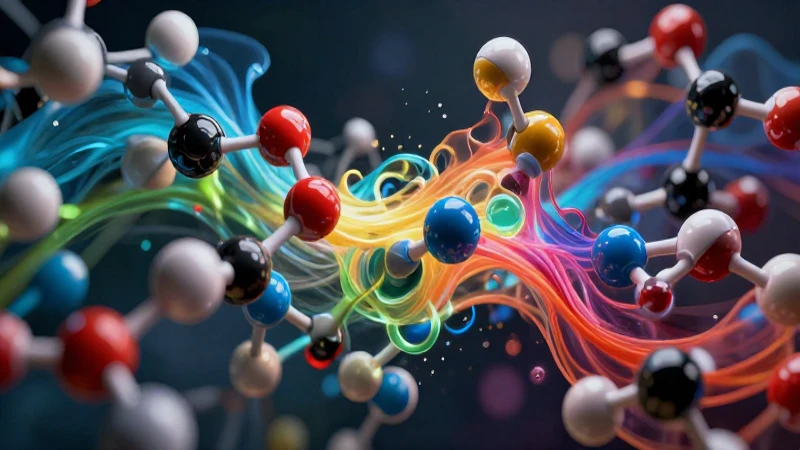 Ensamble: Definición, Concepto y Su Importancia Actual 5 Ilustración vibrante de física molecular detallada