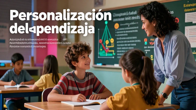 Enseñanzas: Concepto, Tipos, Métodos y Técnicas Clave 8 Personalizar la educación para cada estudiante