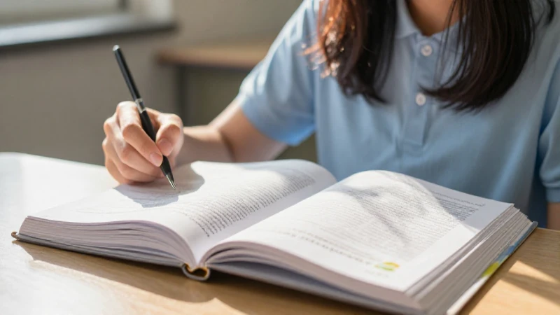 Estudiante moderno con libro, luz cálida, estética premium