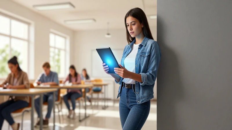 Estudiante mexicano triunfa en ambiente educativo moderno