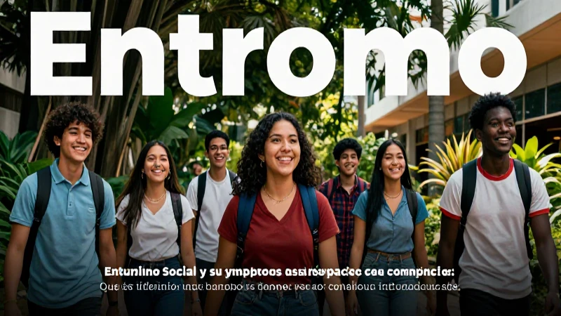 Entorno: qué es, definición y conceptos clave explicados 4 Entorno educativo vibrante con estudiantes felices