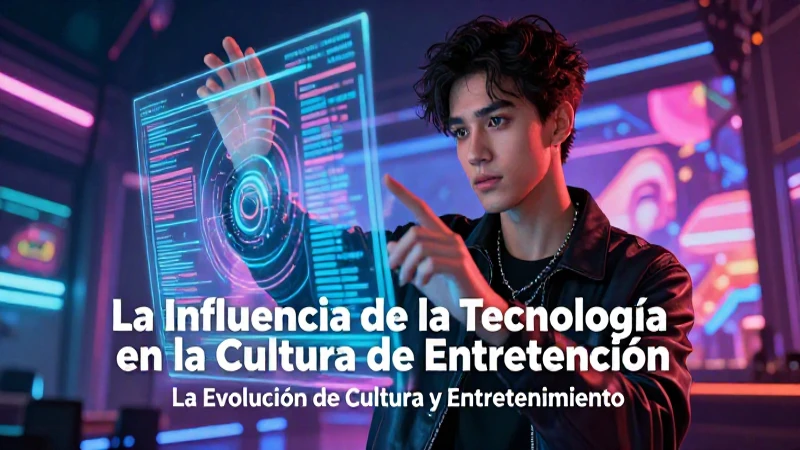 La tecnología transforma la cultura y el entretenimiento