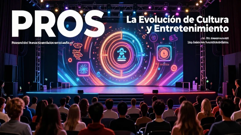 Entretenimiento: retos y evolución cultural