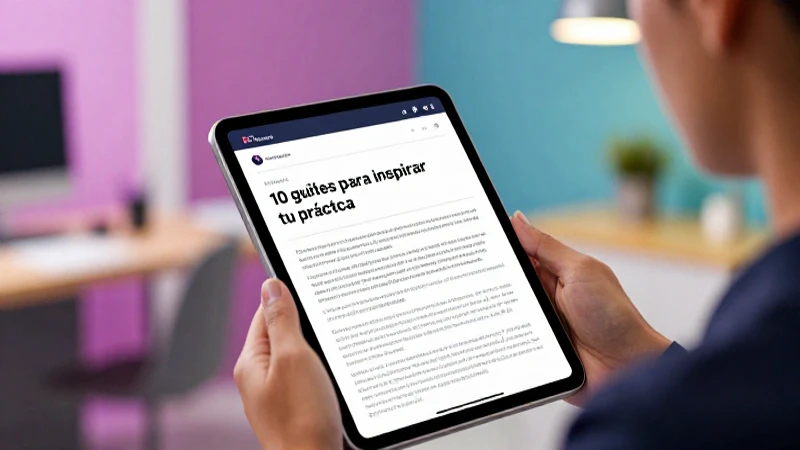 Consultor educativo con guion profesional en oficina moderna
