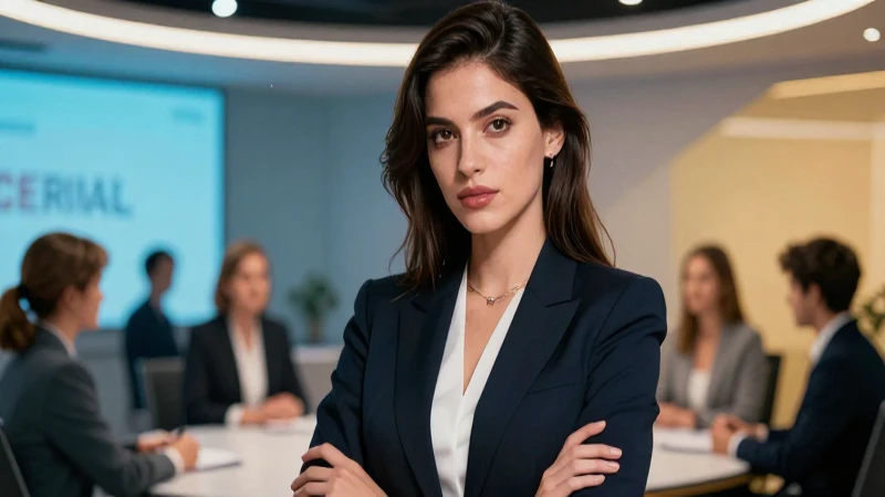 Conoce qué es una entrevista y cómo prepararte para destacar en ella 3 Profesional segura en una entrevista moderna
